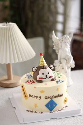 【生日蛋糕】立体小猴子