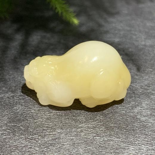 【御珠宫坊】糖羊脂白玉貔貅挂件 商品图2