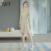 IWY/米灰色西装连衣裙女秋季Q766 商品缩略图4