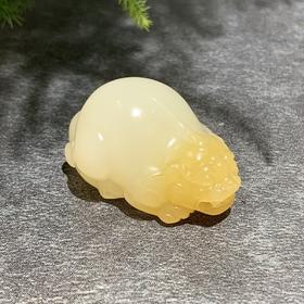 【御珠宫坊】糖羊脂白玉貔貅挂件