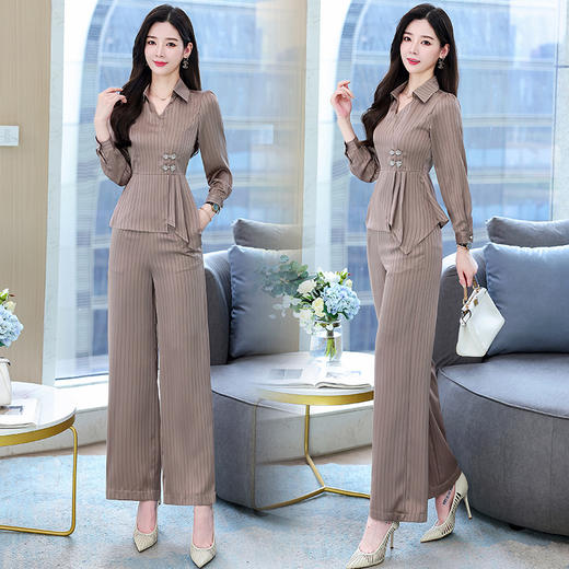 时尚潮流，舒适透气宽松设计款两件套HR-BYLR8261 商品图3