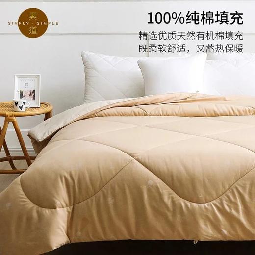 素道有机彩棉秋冬棉被 双人单人儿童被加厚保暖【京东快递送货上门】 商品图1