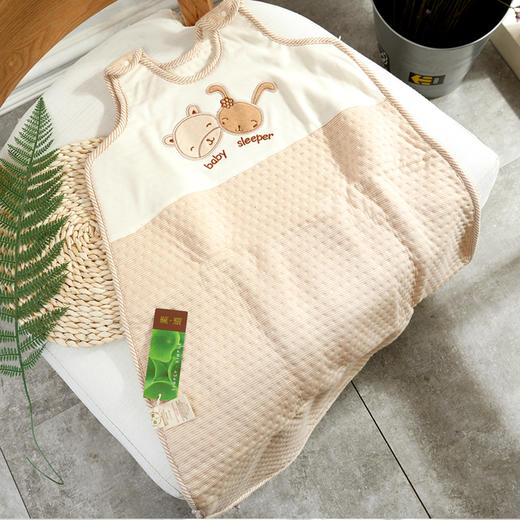 素道新生儿抱被抱毯 有机棉婴童防踢睡袋 春夏婴儿卡通纯棉【京东快递送货上门】 商品图3