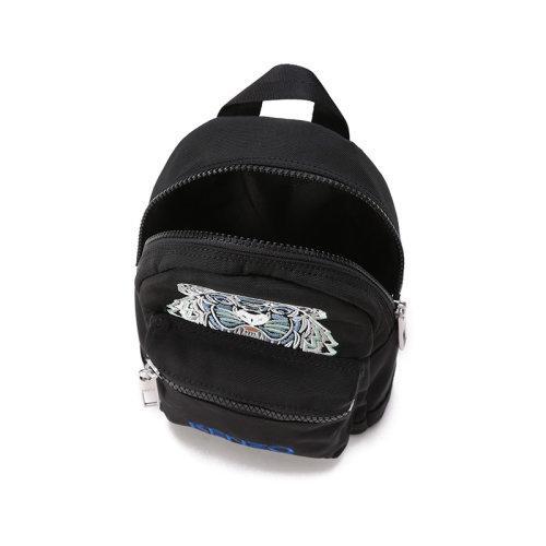 KENZO/高田贤三 男女中性织物迷你款Kampus双肩包斜挎包胸包 5SF301 F20 商品图3