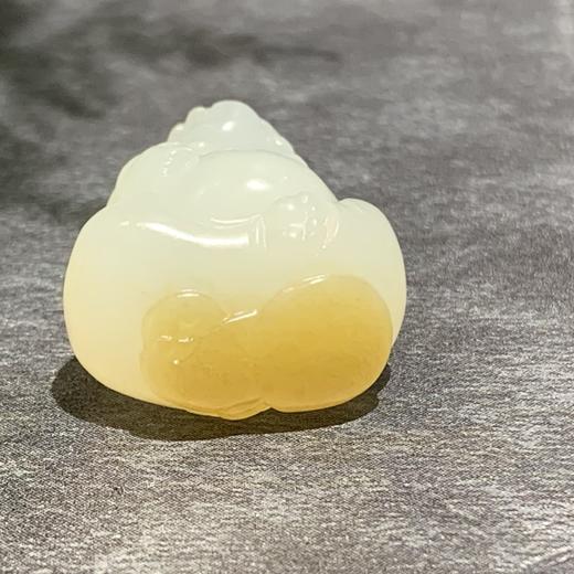 【御珠宫坊】糖羊脂白玉佛挂件 商品图5