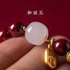 天然朱砂和田玉手链、和田玉佛珠手串、福牌手链、带证书、礼盒装 戴上 “朱”事顺意，开运有福，纳天地正气！ 商品缩略图3