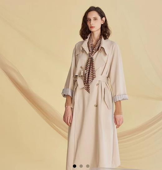 3F【Rhema 芮玛】2022秋 经典假两件风衣 商品图0