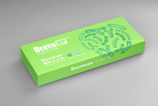 衡伴DentisUP儿童口腔益生菌（苹果味） 含片 56片/盒  每片至少含有30亿CFU益生菌 商品图0