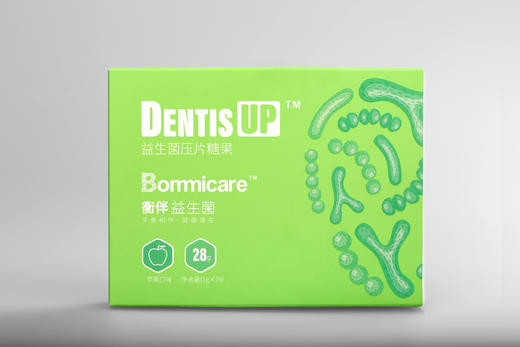 衡伴DentisUP儿童口腔益生菌（苹果味） 含片 56片/盒  每片至少含有30亿CFU益生菌      （有效期至2027年9月26日） 商品图5