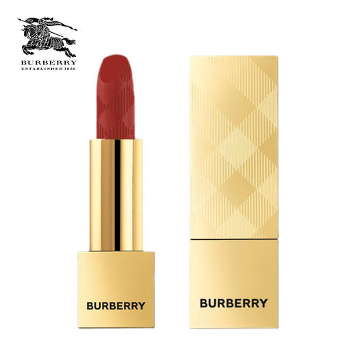 Burberry博柏利/巴宝莉 绒雾哑光唇膏 93# 大不列颠红棕 3.3g 商品图0