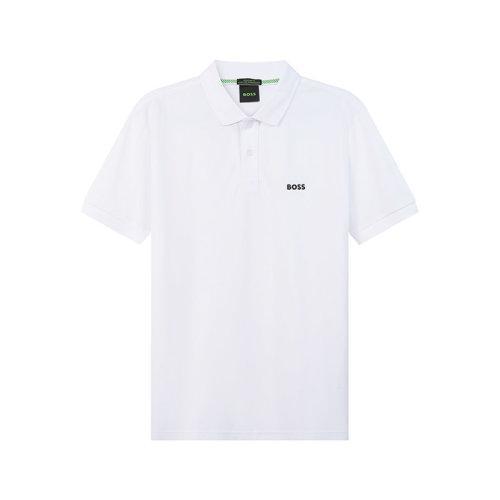 HUGO BOSS/雨果博斯【22春夏新款】男士棉质短袖POLO衫LOGO刺绣 50469258 商品图0