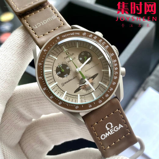 欧米茄&斯沃琪联名款 超霸系列月球表 Moonswatch 搭载计时石英机芯 商品图8