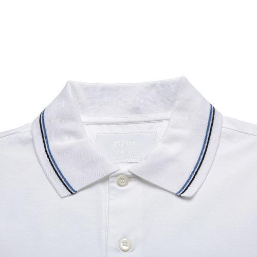 PRADA/普拉达【22春夏新款】男士棉质短袖POLO衫 UJN798 710 S 221 商品图2