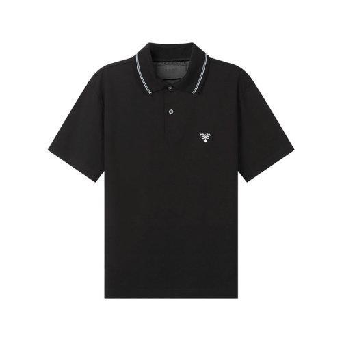 PRADA/普拉达【22春夏新款】男士棉质短袖POLO衫 UJN798 710 S 221 商品图5