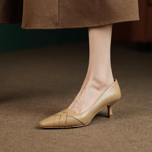 百搭尖头温柔鞋，晚风配裙子新款单鞋 XKDY-x2367 商品图2