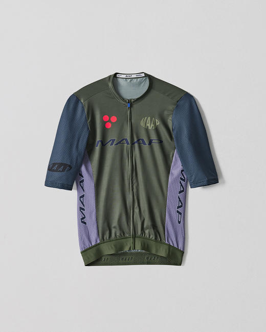 MAAP 男士 League Pro Air Jersey Olive 短袖骑行服 商品图1