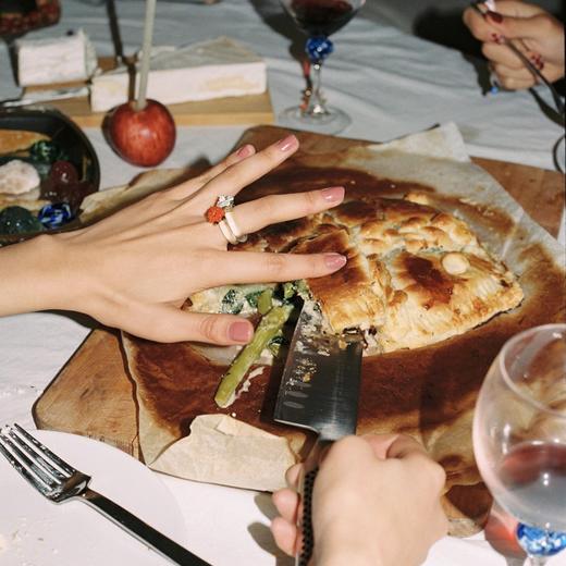 订购8周到｜Ninfa-Camellia-山茶花 戒指［葡萄牙设计师］ 商品图1