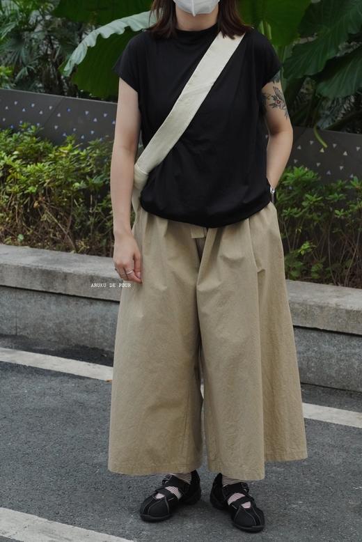 SI-HIRAI黑白色T恤 商品图2