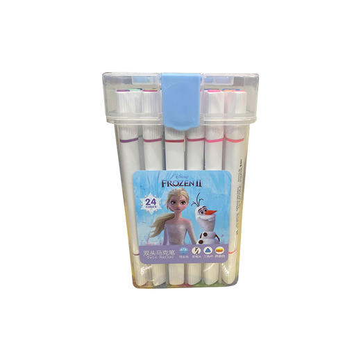 联众24色水性马克笔DM21624 A漫威/F冰雪 商品图0