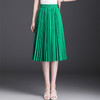 罗马百褶裙高腰a字中长款修身垂感气质半身裙TY2108 商品缩略图5