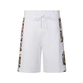 VERSACE JEANS COUTURE范思哲 【22春夏新款】 男士棉质运动裤短裤Garland印花 72GAD3C9 FS019