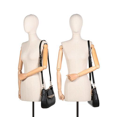 Michael Kors/迈克·科尔斯 女士HALLY系列牛皮革手提单肩斜挎包腋下包中号 30F1G2HL2L 商品图4