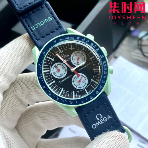 欧米茄&斯沃琪联名款 超霸系列月球表 Moonswatch 搭载计时石英机芯 商品图10