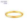 【按克计价黄金2】MEMORA诗普琳 黄金戒指足金波浪活圈简约礼物尾戒小配戒女首饰GRE016（线上专供） 商品缩略图3
