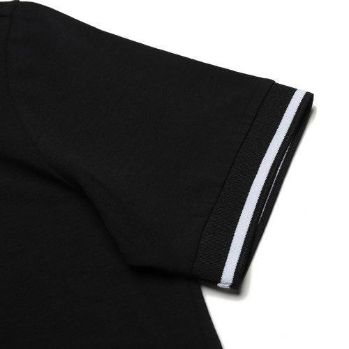 EA7/阿玛尼 【22春夏新款】 男士棉质短袖POLO衫LOGO图案 3LPF15 PJ5MZ 商品图2