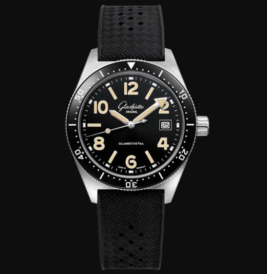 格拉苏蒂原创 （Glashütte Original）开拓系列 SeaQ 腕表 1-39-11-06-80-33(折叠扣) 商品图0