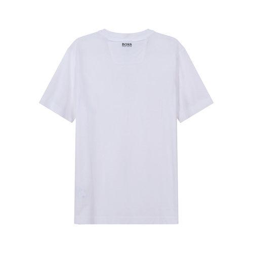 HUGO BOSS/雨果博斯【22春夏新款】男士棉质圆领短袖T恤LOGO图案 50462262 商品图6