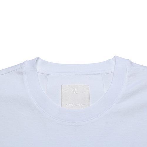 Givenchy/纪梵希【22春夏新款】男士棉质超大版型圆领短袖T恤LOGO图案 BM71533Y6B 商品图3