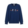 KENZO/高田贤三【22春夏新款】男士棉质圆领长袖针织衫毛衣LOGO刺绣 5PU694 3LA 商品缩略图0