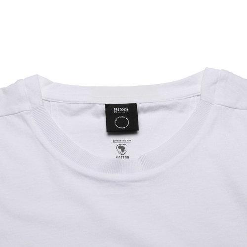 HUGO BOSS/雨果博斯【22春夏新款】男士棉质圆领短袖T恤LOGO图案 50462262 商品图7
