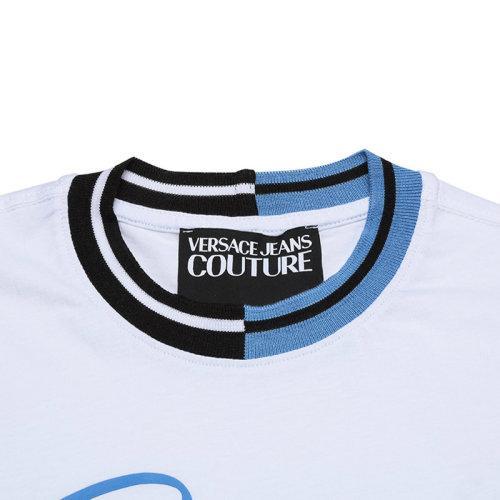 VERSACE JEANS COUTURE/范思哲【22春夏新款】男士棉质宽松版圆领短袖T恤 72GAHT15 CJ00T 商品图7
