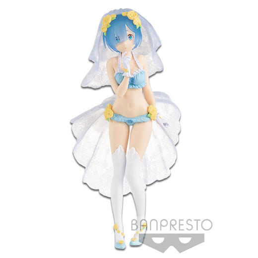 万代手办     18223    限定 从零开始的异世界 婚纱 拉姆 商品图1