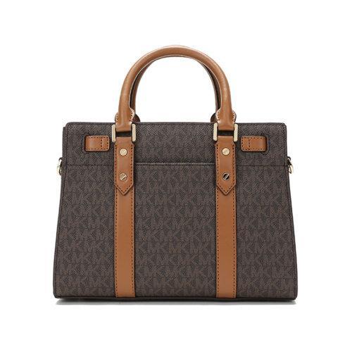 Michael Kors/迈克·科尔斯 女士NOUVEAU HAMILTON系列人造革手提单肩斜挎包老花小号 30F9G0HS1B 商品图2