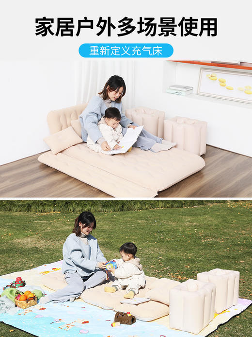 车载充气床气垫汽车内后排后座睡垫子轿车用睡觉神器车上旅行床垫 商品图4