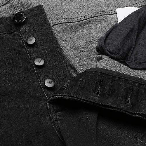 Emporio Armani/安普里奥阿玛尼【22春夏新款】男士棉质修身版牛仔裤长裤 8N1J11 1DHDZ 商品图8