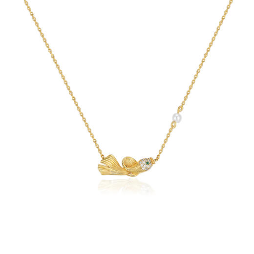 「 紫禁·福鲤 」珍珠项链 商品图0