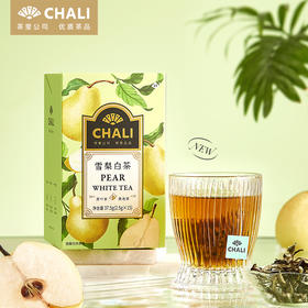 【99元任选2件】CHALI 雪梨白茶 袋泡茶2.5g*15包 茶里公司出品