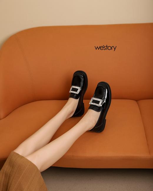 Westory22年秋季新款一脚蹬乐福鞋休闲单鞋72311 商品图3