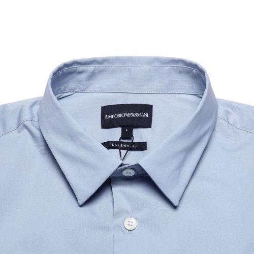 Emporio Armani/安普里奥阿玛尼【22春夏新款】男士棉质长袖衬衫 8N1C09 1NI9Z 商品图12