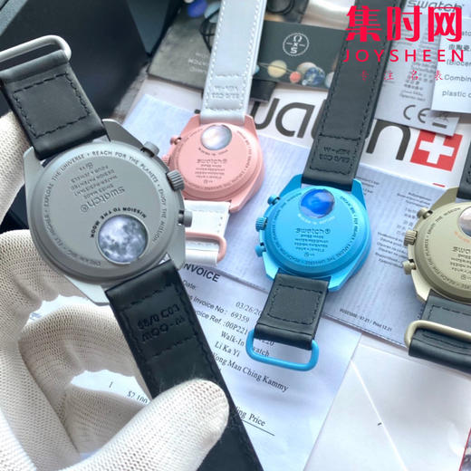 欧米茄&斯沃琪联名款 超霸系列月球表 Moonswatch 搭载计时石英机芯 商品图12