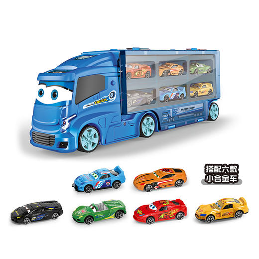 喜瑞鹿战甲总动员配6只合金小车YF8339 商品图1