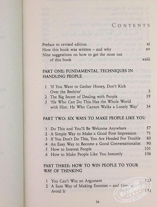 【中商原版】人性的弱点 英文原版 How to Win Friends and Influence People (Vermilion Life Essentials) Dale Carnegie 商品图5
