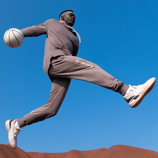 99% UZIS运动长裤男宽松休闲美式束脚篮球卫裤针织训练长裤[阴阳 商品图1