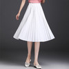 罗马百褶裙高腰a字中长款修身垂感气质半身裙TY2108 商品缩略图1