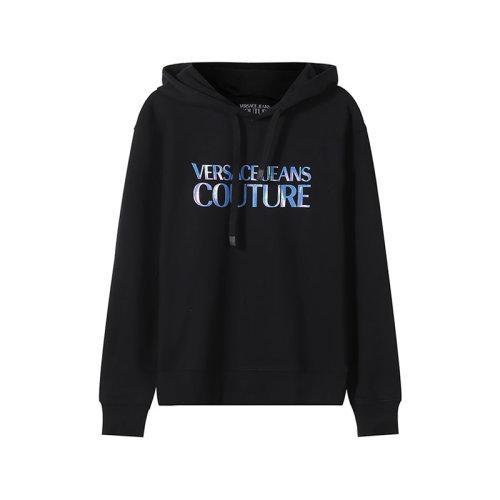 VERSACE JEANS COUTURE/范思哲 【22春夏新款】 男士棉质连帽卫衣运动衫LOGO图案 72GAIP02 CF06P 商品图0