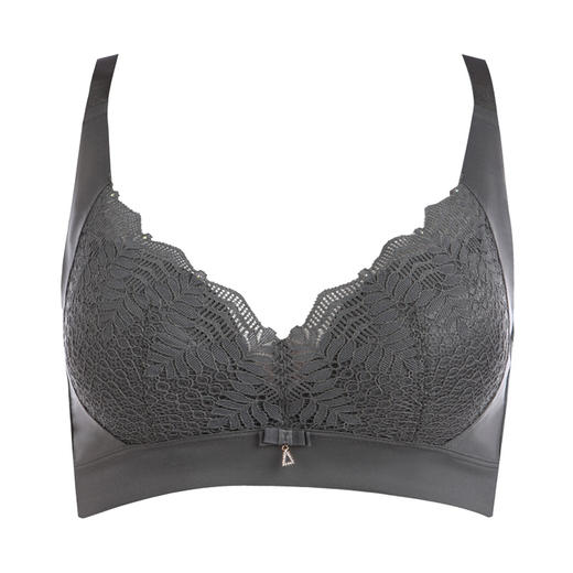 都市丽人美体纤塑中塑CD杯调整型文胸蕾丝薄3/4杯塑身衣塑身文胸四排扣无钢圈LJ22M7 商品图13